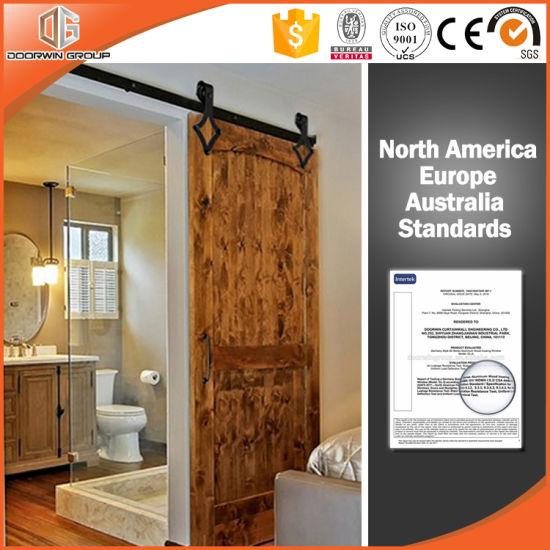 DOORWIN 2021Modern Design Solid Wood Barn Door for Home Owner - China Wood Door, America Style Door