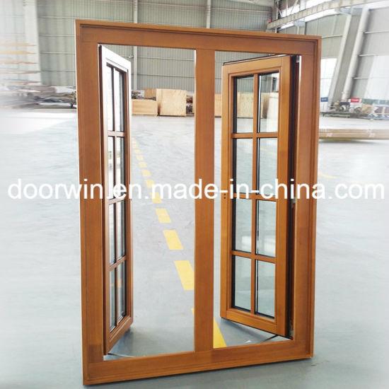 DOORWIN 2021Modern Popular Grille Window Design with Ce Certificate Glass - China Grille Window, Pine Wood Window