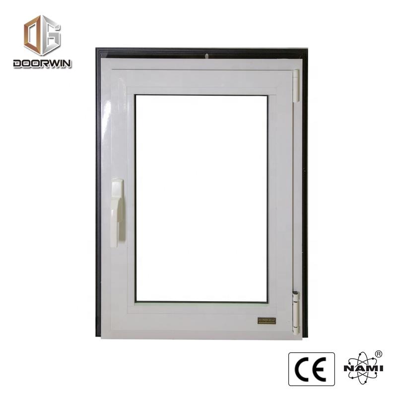 DOORWIN 2021Montreal wholesale inexpensive energy efficient aluminium tilt and turn window