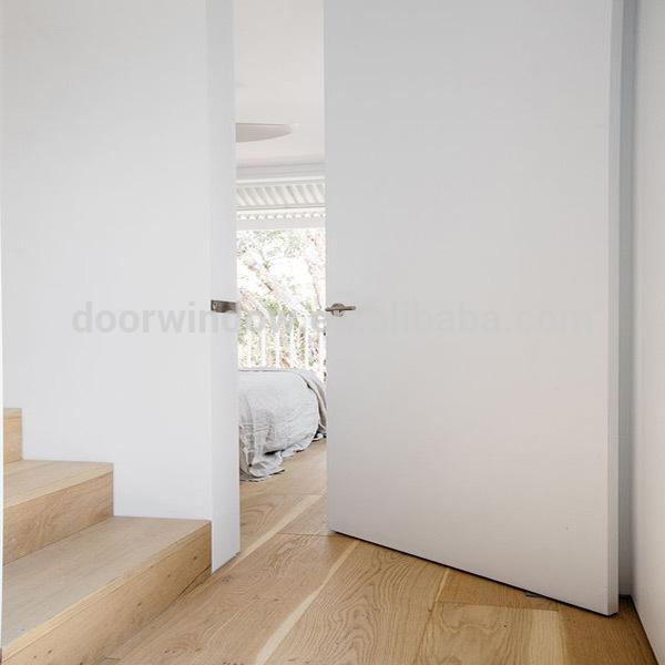 DOORWIN 2021Most popular China factory top quality new design wooden invisible door design with America oakby Doorwin