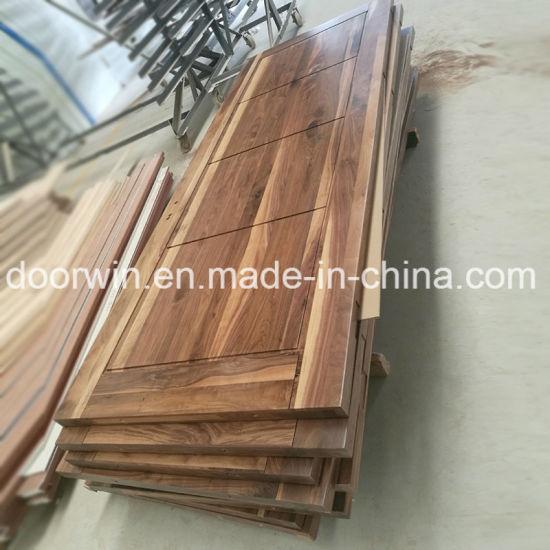 DOORWIN 2021New Product Design Black Walnut Interior House Door with 4 Panels - China Interior House Door, Black Walnut Door