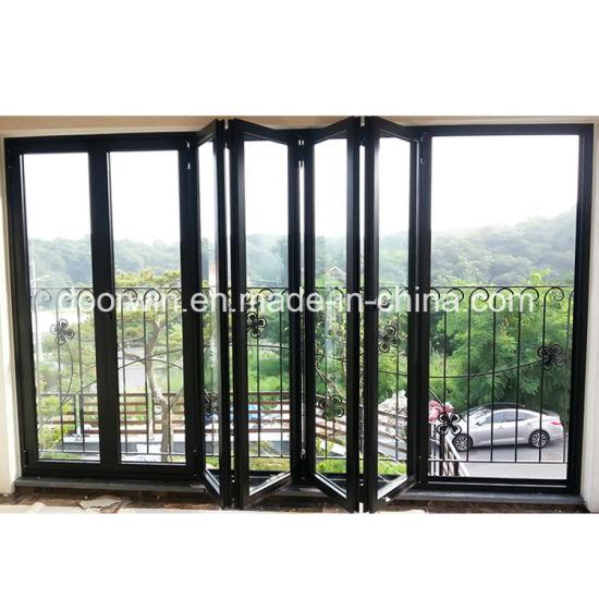 DOORWIN 2021New Style Aluminium Bifold Exterior Folding Door - China Partition Door, Solid Door