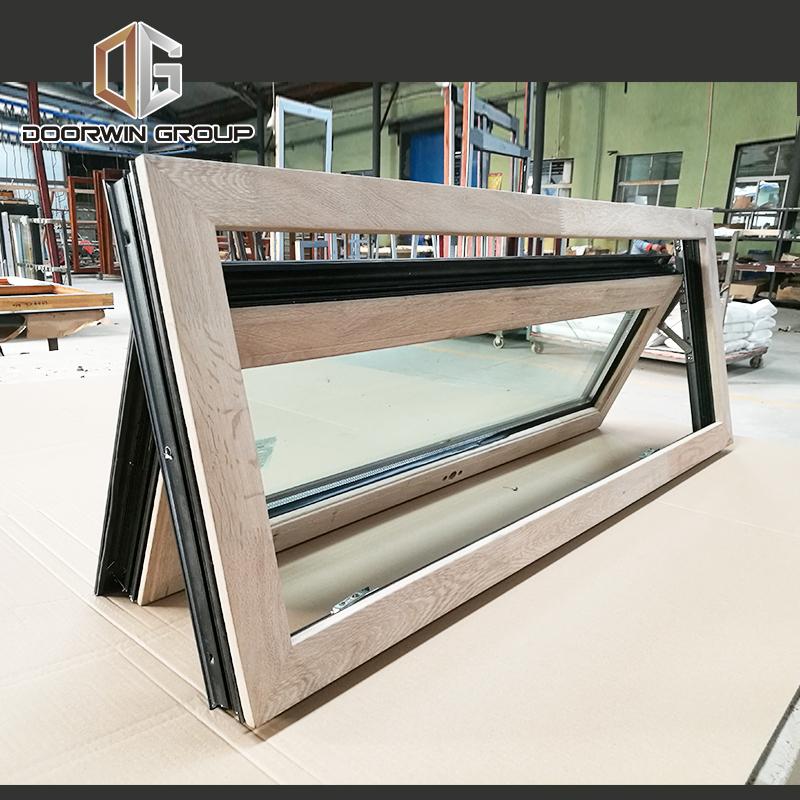 DOORWIN 2021New York wood aluminium finish profile window