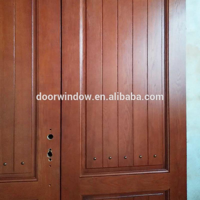 DOORWIN 2021New arrive solid mahogany wooden door by Doorwin