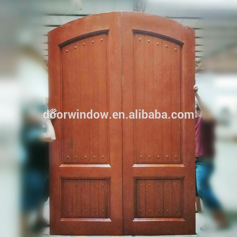 DOORWIN 2021New arrive solid mahogany wooden door by Doorwin