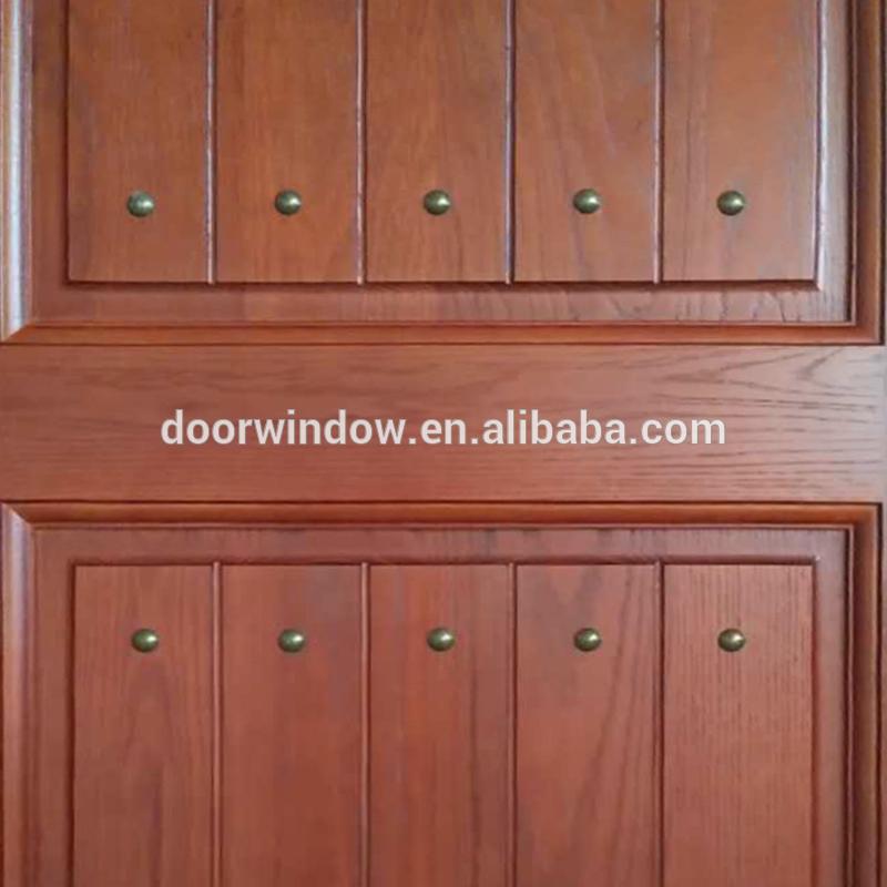 DOORWIN 2021New arrive solid mahogany wooden door by Doorwin