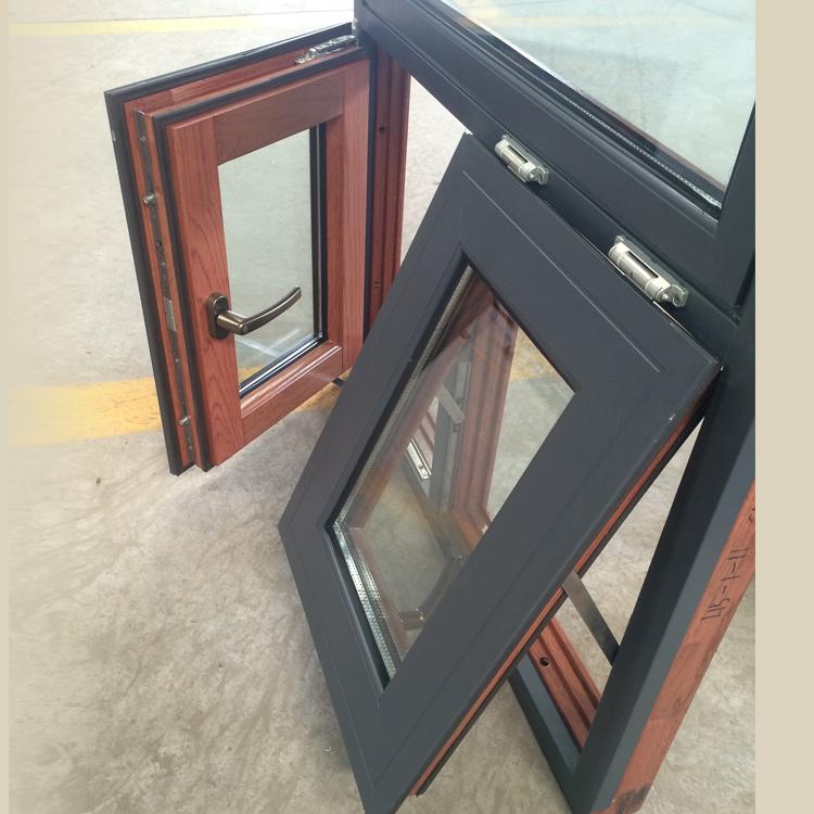 DOORWIN 2021New design awning top hung windows with double glass 24x24 window lowes material