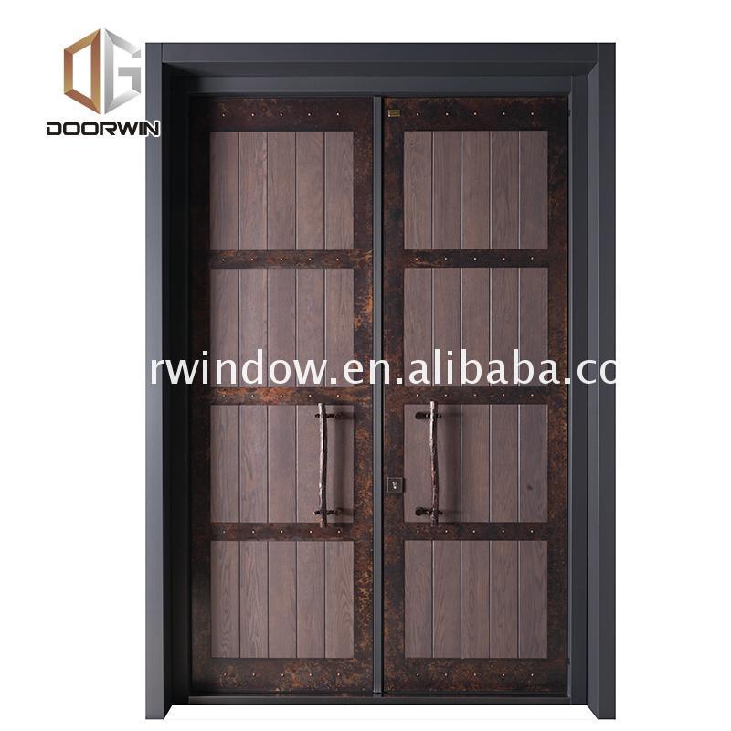 DOORWIN 2021New design knotty alder wood doors exterior entry door