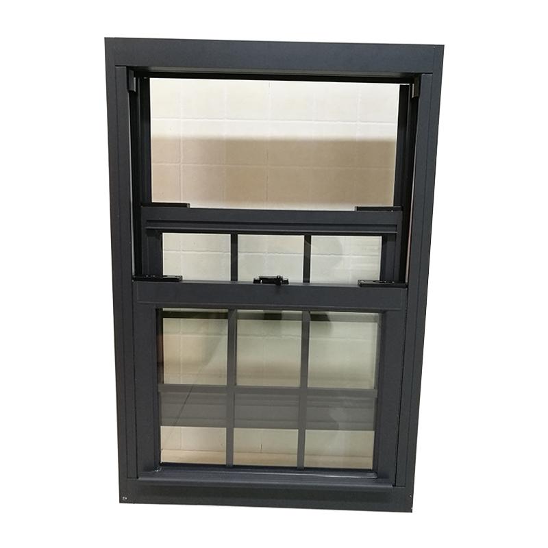 DOORWIN 2021New design low profile aluminium windows light grey jindal section