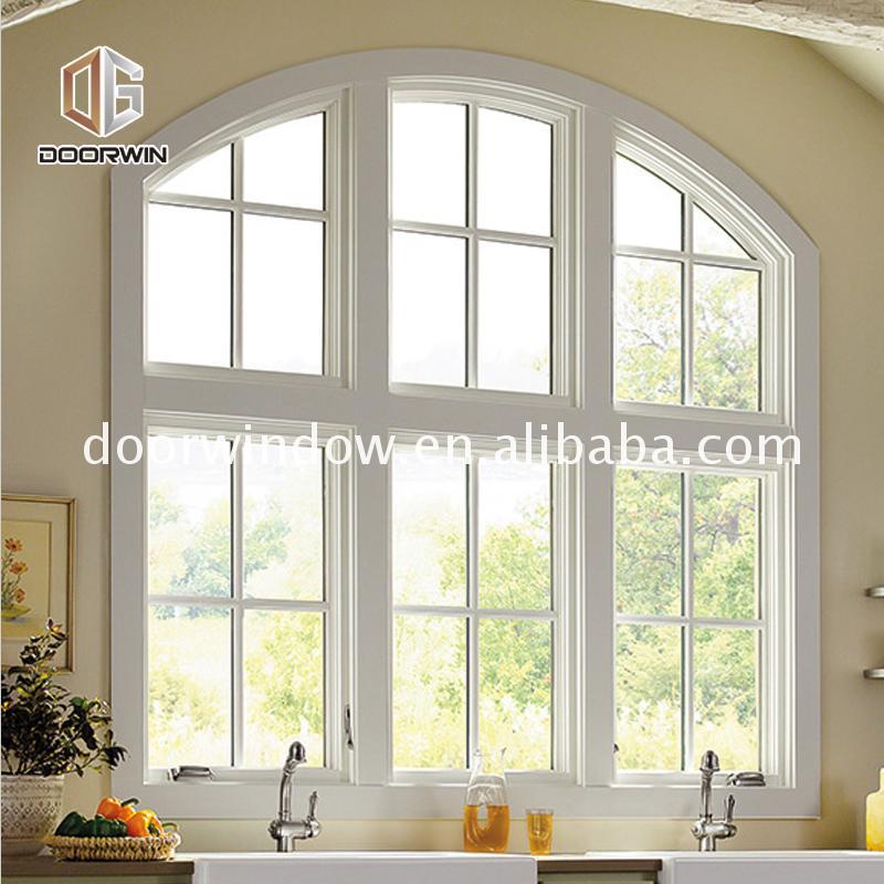 DOORWIN 2021New design wood picture window treatments for round windows sound insulation