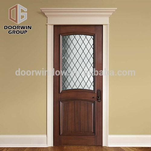 DOORWIN 2021New product ideas 2018 wooden temple design for home french double entrance door by Doorwin