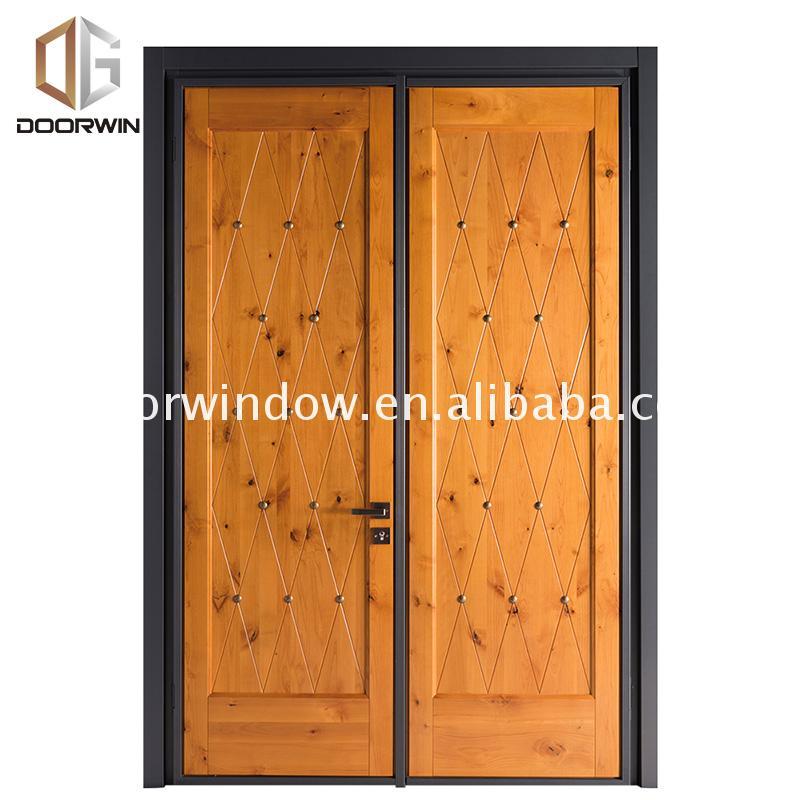 DOORWIN 2021New style best security doors affordable 2 panel wood door