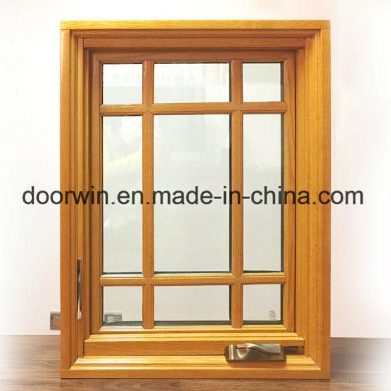 DOORWIN 2021Nice Appearance Foldable Crank Handle Cesement Window with Aluminum Composite Wood - China Grill Design Crank Window, American Crank Window