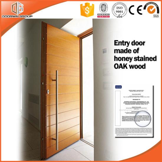 DOORWIN 2021North America Most Popular Solid Wood Entrance Door - China Interior Door, Wooden Door