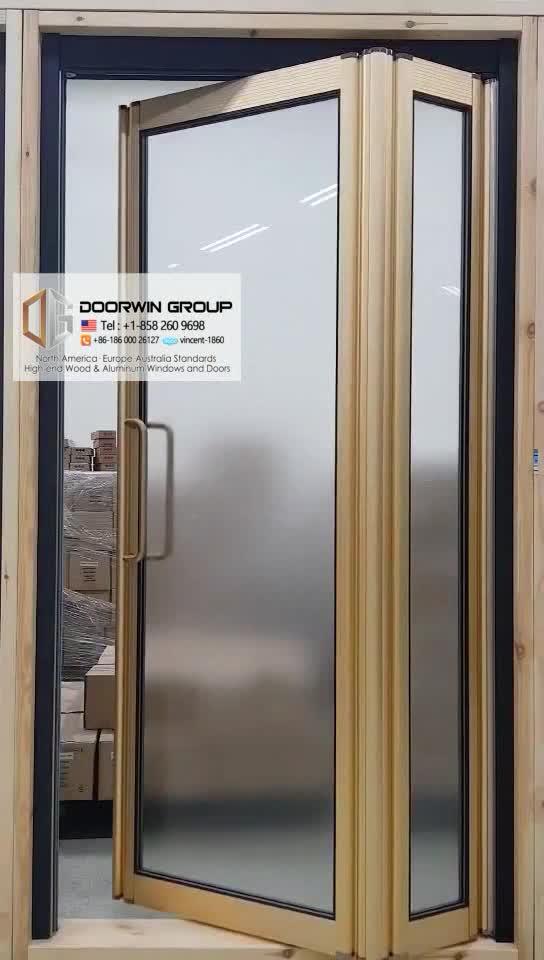 DOORWIN 2021cold proof Folding style window and door cheap aluminum glass folding doorsby Doorwin on Alibaba