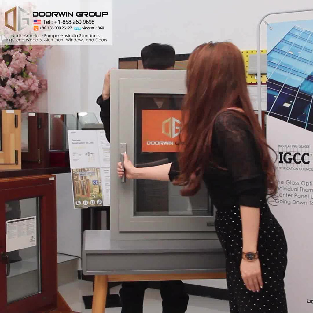 DOORWIN 2021Schuco windows sash prefabricated aluminum and doors by Doorwin on Alibaba