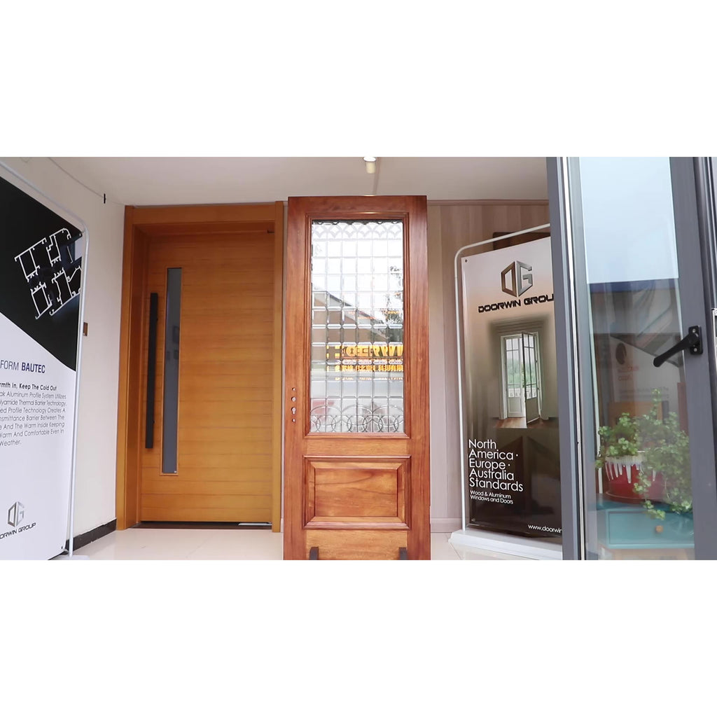 Doorwin 2021Good Quality And Apartment Interior Wood Glass Doors