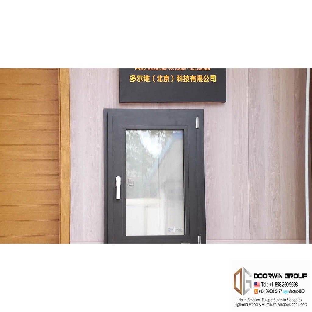 Doorwin 2021Price for nepal market aluminum window with frame parts profile Solid brown wood casement louvered window with adjustable slat