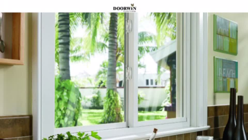 Doorwin 2021Doorwin CE NFRC European Style Germany Hardware heat insulation outswing casement windows