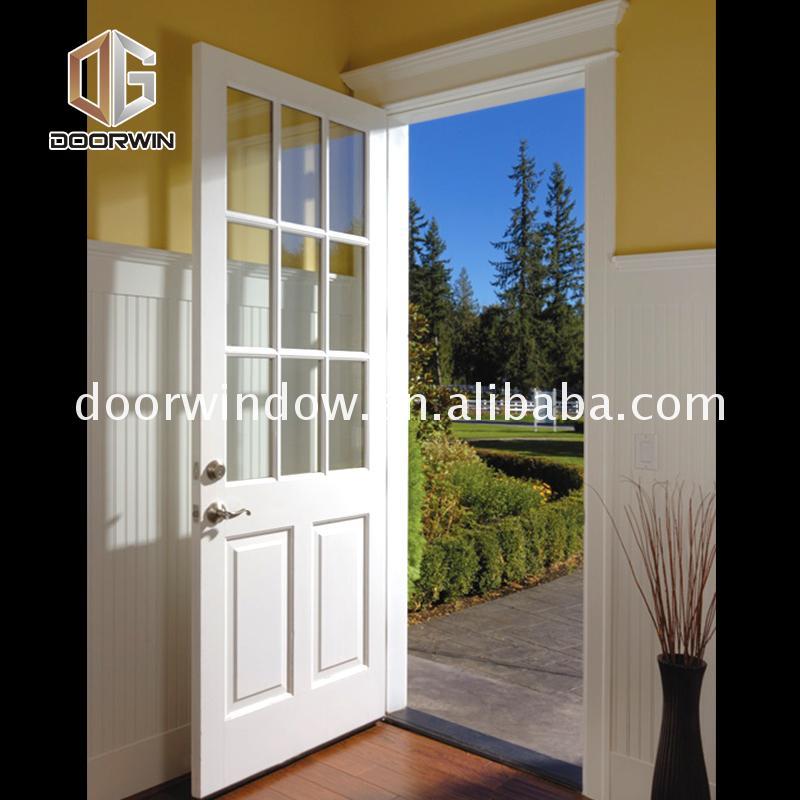 DOORWIN 2021OEM 5 panel frosted glass interior door with