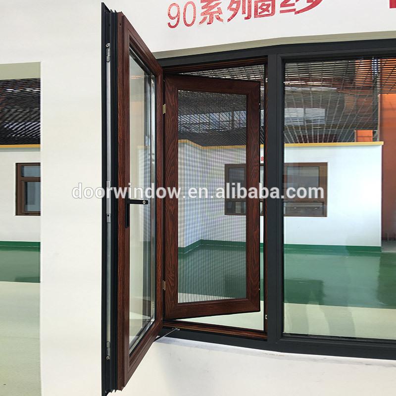 DOORWIN 2021OEM Factory bronze window frame paint color windows Doorwin Windows Doorwin