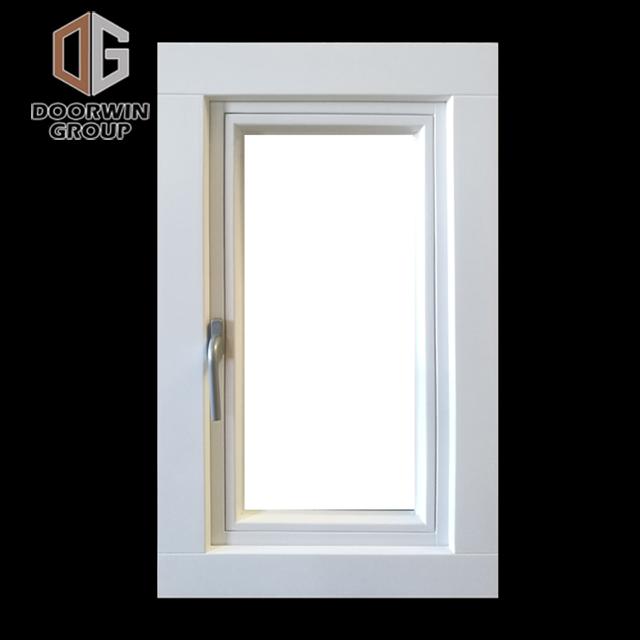 DOORWIN 2021OEM Factory burglar proof windows in nigeria basement aluminum frame casement window