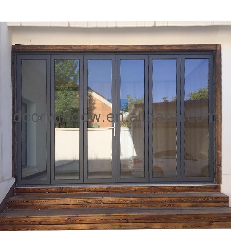 DOORWIN 2021OEM Factory exterior folding doors cost euro wall