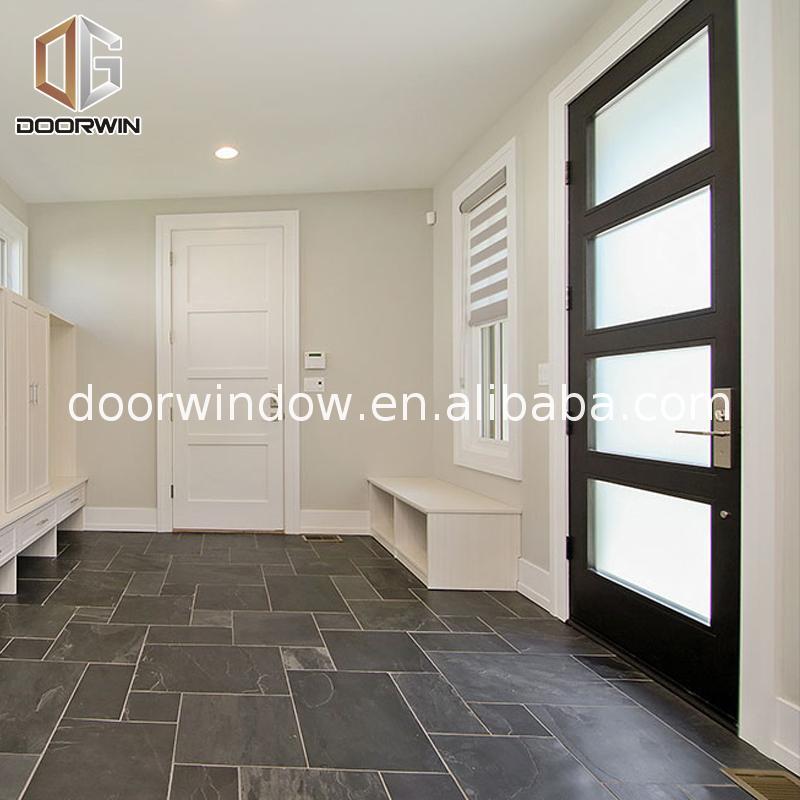 DOORWIN 2021OEM Factory exterior glass entrance doors front design