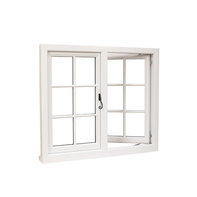 DOORWIN 2021OEM Factory window grids or not grid clips white wood grain glazed internal doors
