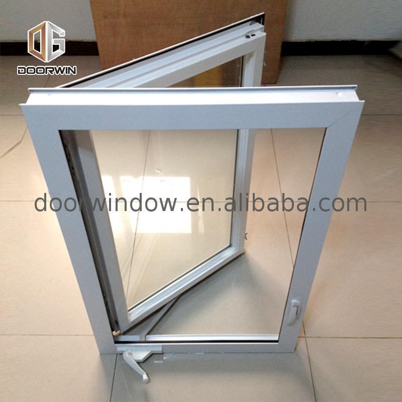 DOORWIN 2021OEM aluminum crank out windows aluminium window parts frames that look like timber