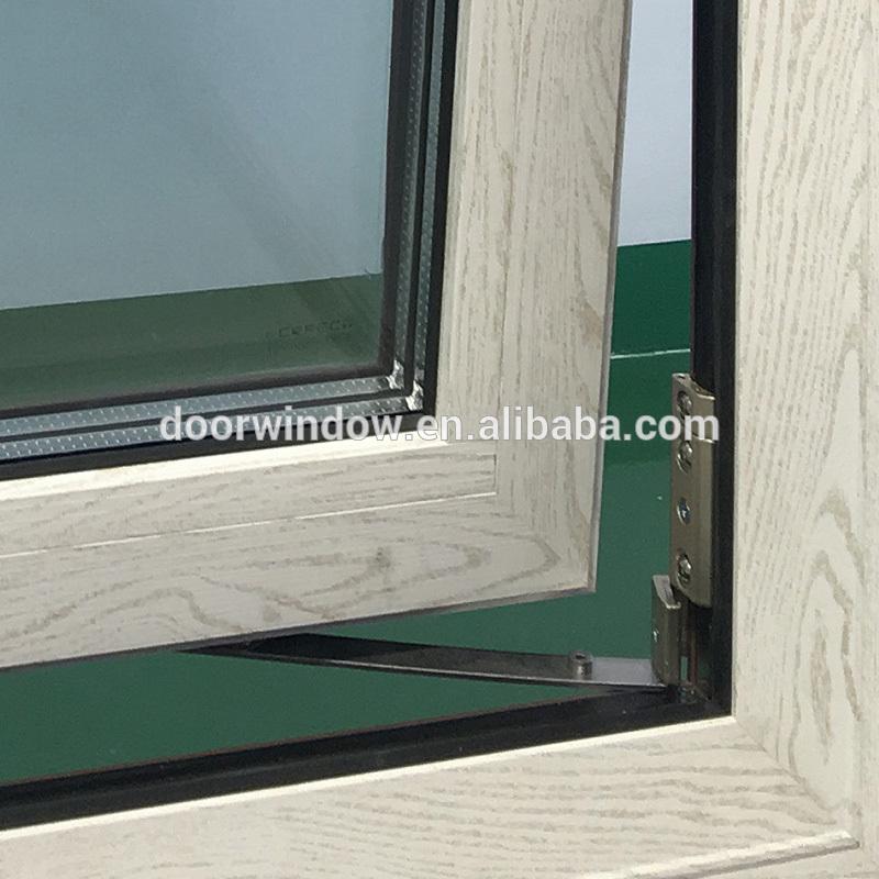 DOORWIN 2021OEM clay colored windows class aluminium clarity