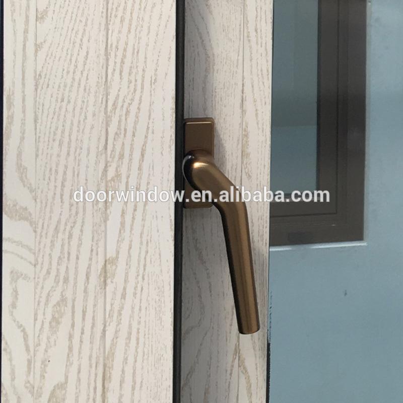 DOORWIN 2021OEM clay colored windows class aluminium clarity