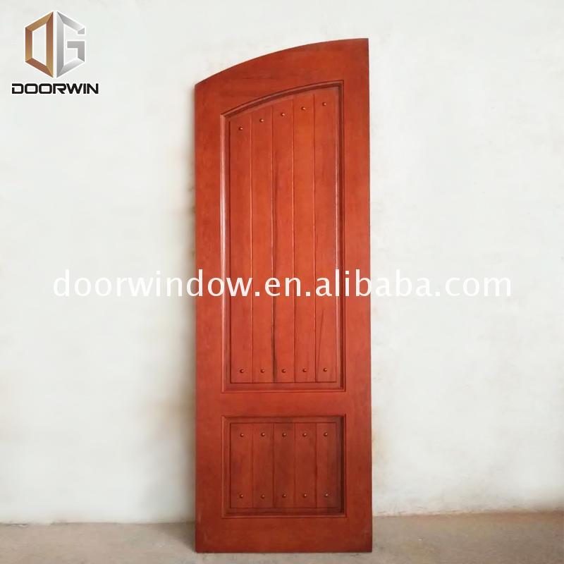 DOORWIN 2021OEM cost of wooden french doors cheap buy
