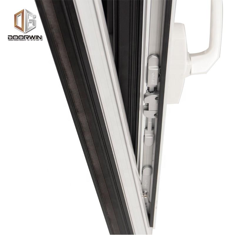 DOORWIN 2021OEM sound proof insulation thermal break aluminum profile residential window and door by Doorwin