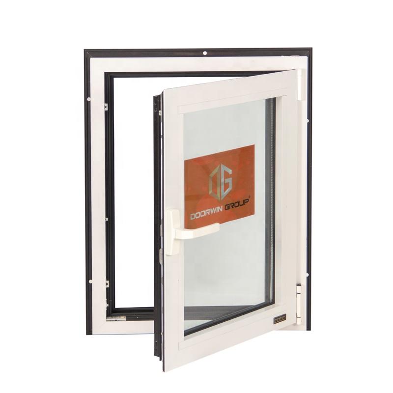 DOORWIN 2021OEM sound proof insulation thermal break aluminum profile residential window and door by Doorwin