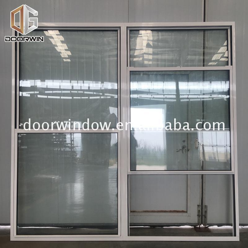 DOORWIN 2021OEM who makes the best double hung windows white whats difference between single and