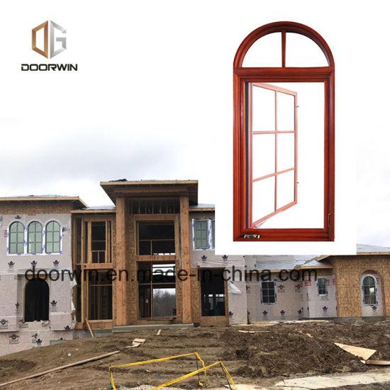 DOORWIN 2021Oak Wood Aluminum Casement Window, Crank Window - China Aluminium Crank Window, Aluminium Crank Windows