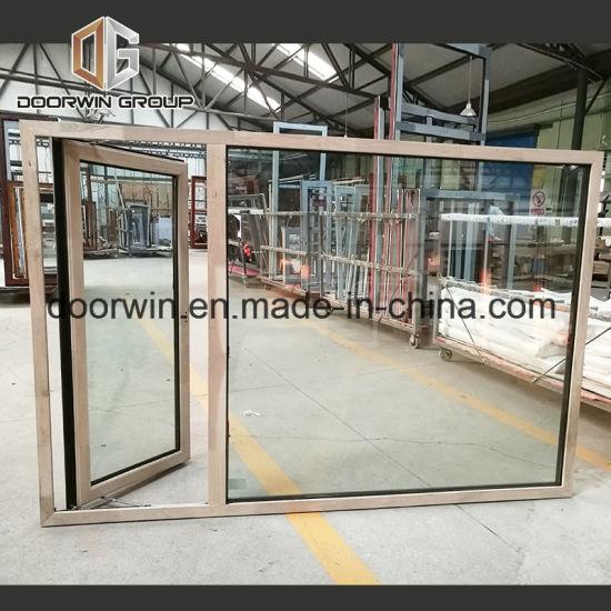 DOORWIN 2021Oak Wood Clad Aluminum Awing Window - China Chain Winder Awning Aluminum Windows, Chain Winder Awning Glass Window
