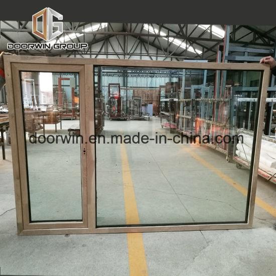 DOORWIN 2021Oak Wood Clad Aluminum Casement Window - China As2047 Top Hung Awning Aluminum Awning Window, African Standard Awning Windows