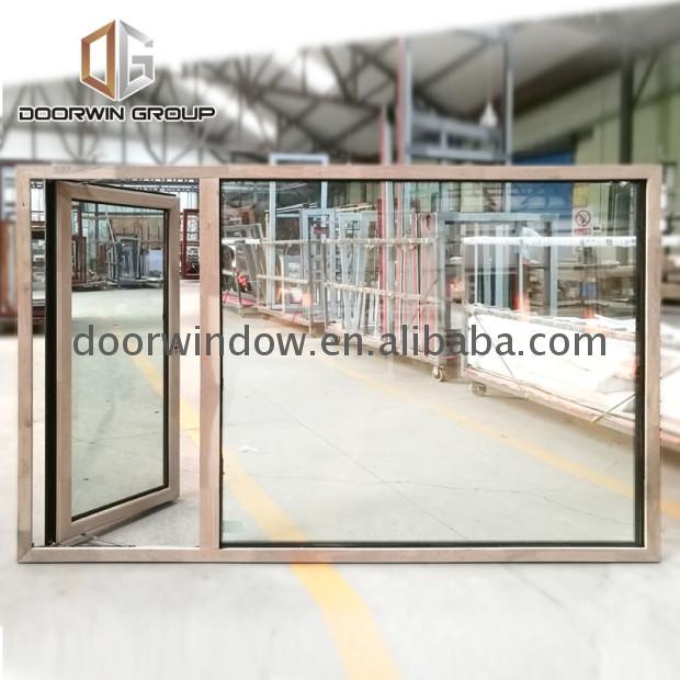 DOORWIN 2021Outdoor brown aluminium window frames bronze anodised windows