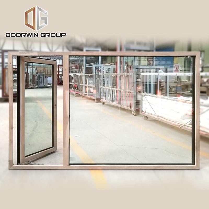 DOORWIN 2021Outdoor brown aluminium window frames bronze anodised windows