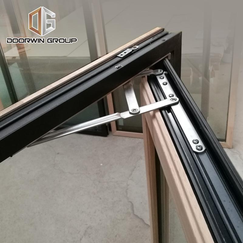 DOORWIN 2021Outdoor brown aluminium window frames bronze anodised windows