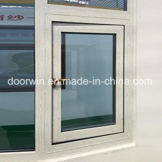 DOORWIN 2021Outswing and Awning Window with 3D Wood Grain Color Finishing and Germany Origin Brand - China Outswing Window, Wood Grain Color Finishing