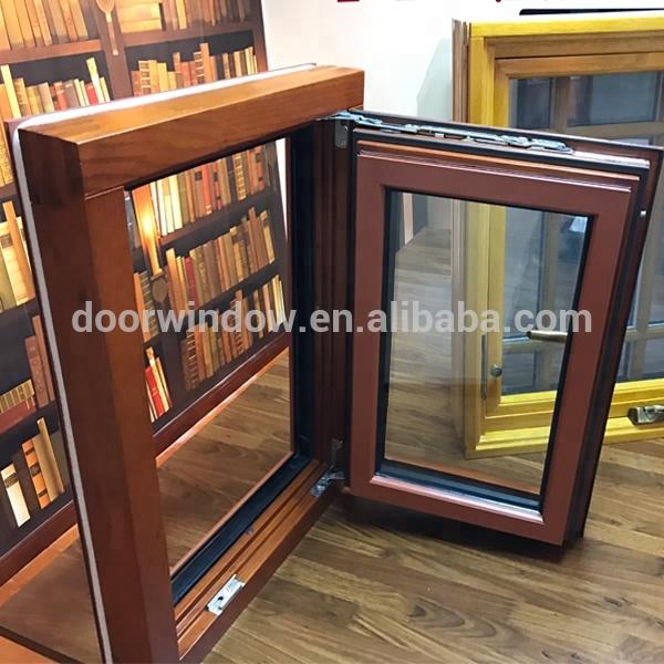 DOORWIN 2021Philadelphia USA NAMI Certified 90 degree casement windows double casement push out windows by Doorwin