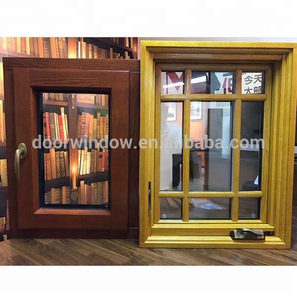 DOORWIN 2021Philadelphia USA NAMI Certified 90 degree casement windows double casement push out windows by Doorwin