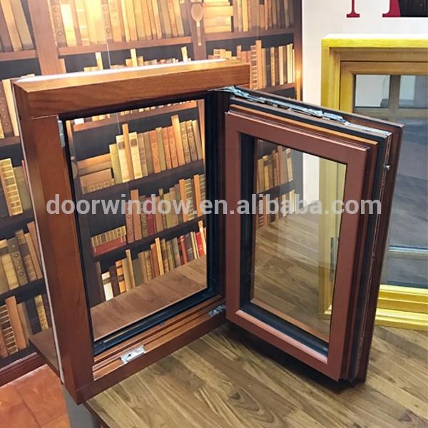 DOORWIN 2021Philadelphia USA NAMI Certified 90 degree casement windows double casement push out windows by Doorwin