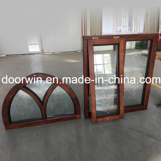 DOORWIN 2021Popular Arched Window with Grill Design Awning Window for Home - China Wood Aluminium Window, Wood Carving Window Design