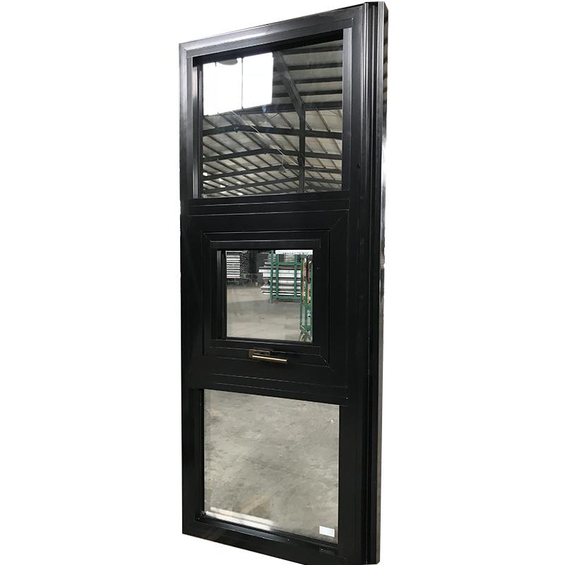 DOORWIN 2021Portable vertical openning aluminum awning top hung windows standard size small window