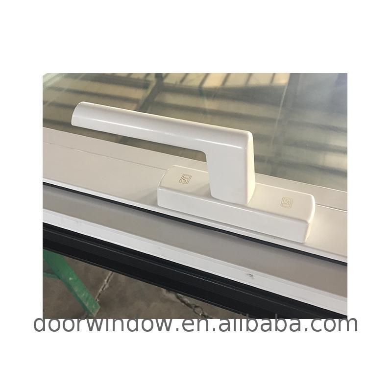 DOORWIN 2021Price aluminium window office glass new grill design by Doorwin