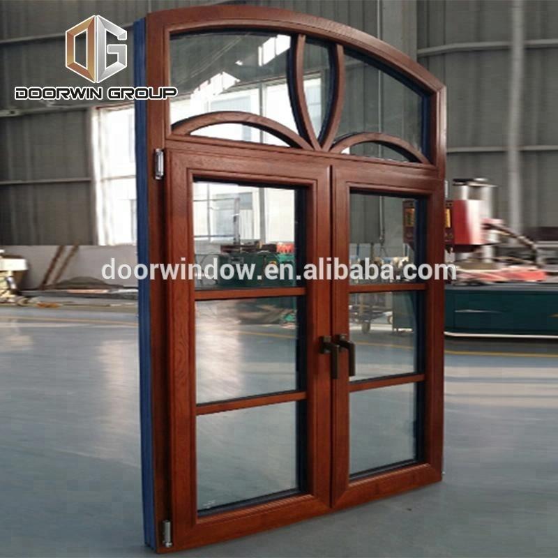 DOORWIN 2021Professional Double swing opening aluminium casement window safety glass aluminum inswing windows and doors glazingby Doorwin on Alibaba